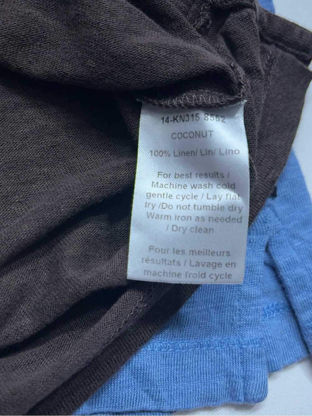 Todd Snyder Linen T Shirts Mens Small Coconut Sail Blue Burgundy Lot If Three - Picture 8 of 10